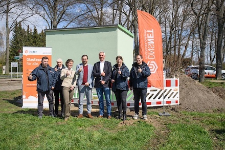 Der Technikverteiler für Wandlitz steht: Die Gemeinde erhält echte Glasfaser für alle.