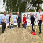 Spatenstich zum FTTB-Ausbau in Sinsheim-Hoffenheim.