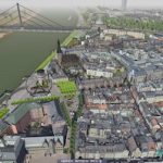 Das neue 3D-Stadtmodell von Düsseldorf bietet realistischere Ansichten.