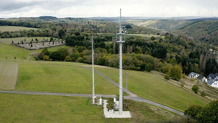 Mobilfunkmasten im hessischen Bergland: Die waldreiche