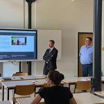 In Potsdam wurde ein Musterklassenzimmer für digitale Schultechnik vorgestellt.