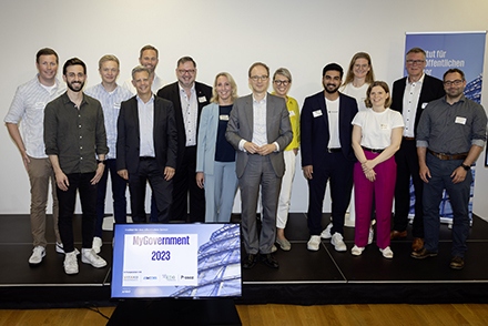 Der myGovernment Award schafft Aufmerksamkeit für innovative Start-ups.