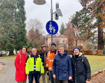 Freuen sich über die neue Wetterstation im Konstanzer Herosé-Park*