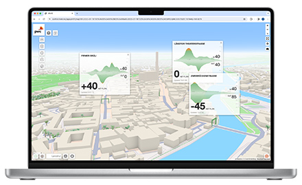 Plattform zur Besucherstrommessung während der so genannten Landshuter Hochzeit. Die digitale Plattform von PwC führt die verschiedenen Smart-City-Projekte Landshuts zusammen.