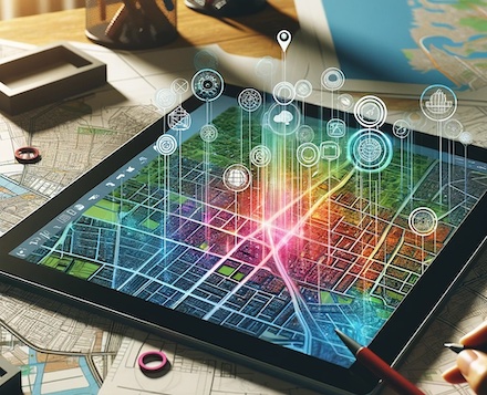 Geodaten spielen bei Planungsprozessen eine entscheidende Rolle.