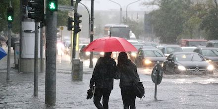 Wo in Berlin bei Starkregen mit Überflutungen zu rechnen ist