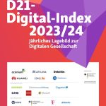 Deutsche Gesellschaft wird laut D21-Digital-Index 2023/2024 digitaler – aber steht der Digitalisierung skeptischer gegenüber.