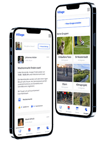 Die Village App will Dorfgemeinschaften auf digitalem Weg näher zusammenbringen. Nun wurde sie von Prosoz übernommen.