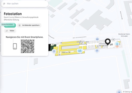 Besucher des Hannover Service-Centers können jetzt mit ihrem Smartphone einfacher zum gewünschten Ziel navigieren.