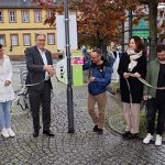 Das Team hinter der Aschaffenburger Partizipationsplattform – hier bei einem anderen Anlass