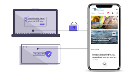 Die Gemeinde Karlstein am Main kommuniziert per Orts-App datenschutzkonform mit ihren Bürgerinnen und Bürgern.