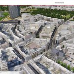 Das digitale Stadtmodell von Düsseldorf wird um weitere Funktionen ergänzt. Bemerkenswert ist dabei die enge Verzahnung des digitalen mit dem stofflichen Stadtmodell.