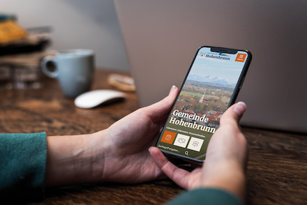 Neuer Internet-Auftritt der Gemeinde Hohenbrunn besticht durch zeitgemäßes Design und eine intuitive Benutzerführung.