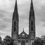 Die St. Bonifatius Kirche in Wiesbaden ist als kühler Ort zugänglich außerhalb von Gottesdienstzeiten.