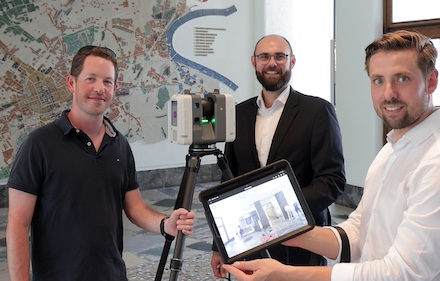 Die Stadt Krefeld verfügt jetzt über einen 3D-Laserscanner.