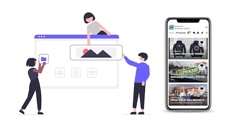 Die in Schleswig-Holstein gelegene Gemeinde Brodersby-Goltoft nutzt eine eigens entwickelte Bürger-App
