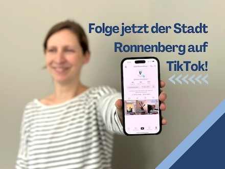 Die Stadt Ronnenberg ist jetzt auch auf TikTok zu finden.