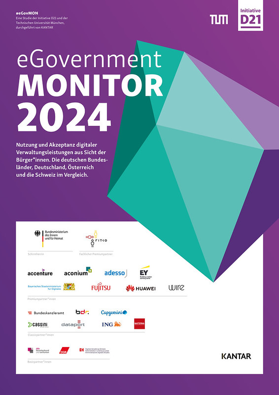 Cover eGovernment Monitor 2024