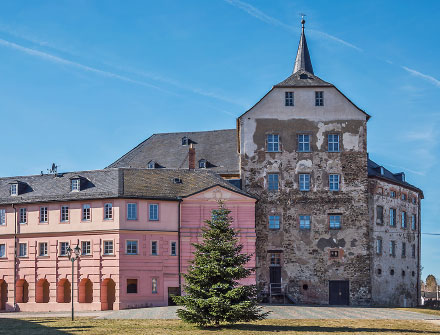 Schloss Mühltroff in Pausa-Mühltroff.