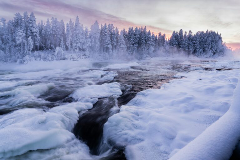 Winterlandschaft Nordschweden