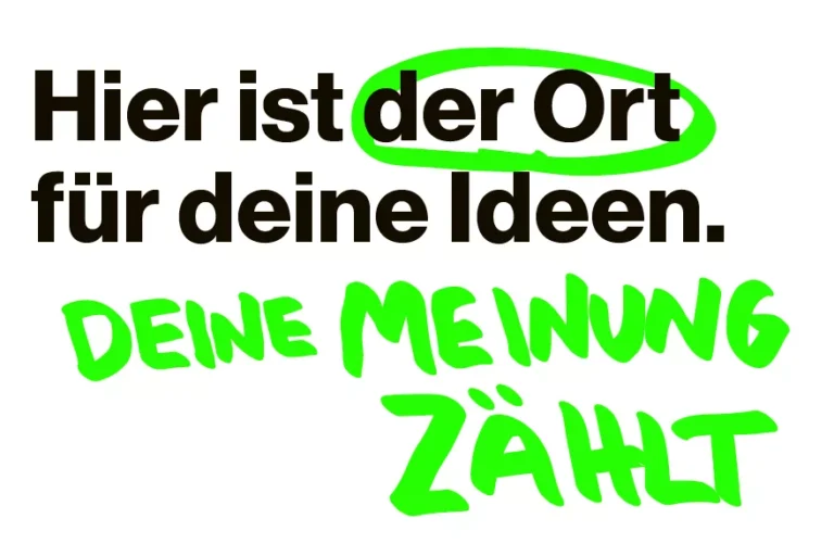 Schriftzug zum 8. Stuttgarter Bürgerhaushalt