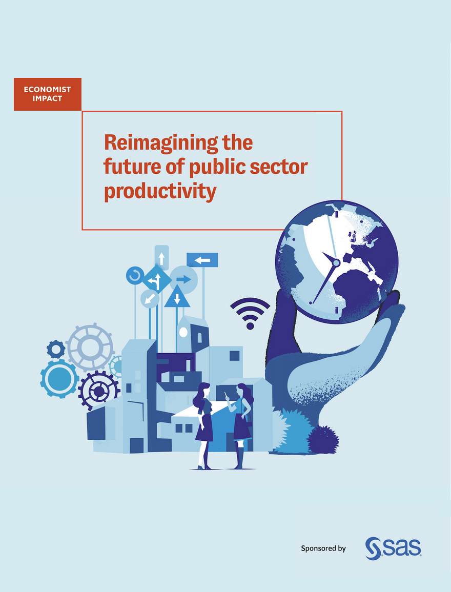 Cover des Reports "Report „Reimagining the Future of Public Sector Productivity“